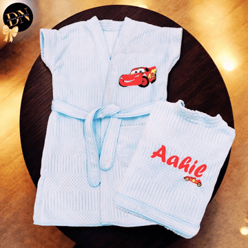 Car Solid Bathrobe