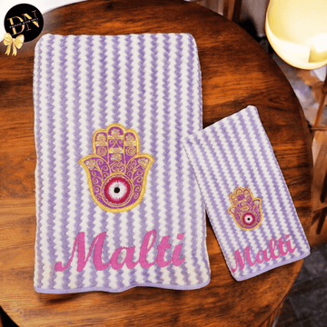 Evil Eye Harmony Bath & Hand Towel Set