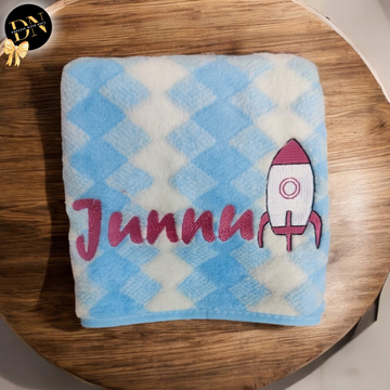 Astronaut Patterned Hand Towel