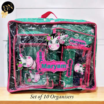 Baby Zebra 10-Piece Organizer Bundle