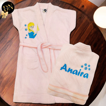 Elsa Solid Bathrobe
