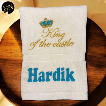 King of the Castle Bath Towel