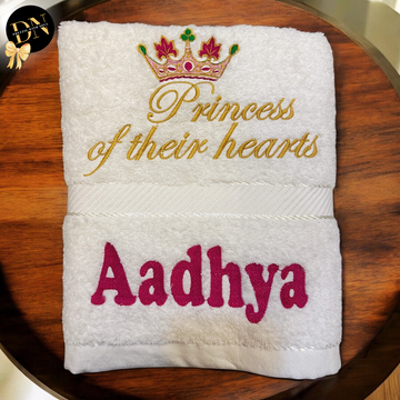 Princess Crown Bath Towel