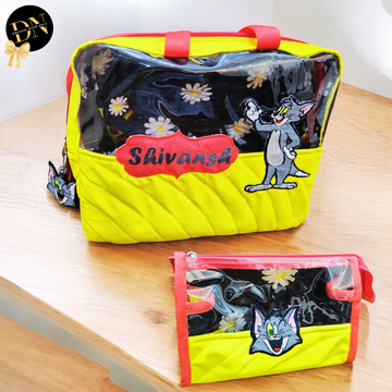 Tom Solid Bag & Pouch Set