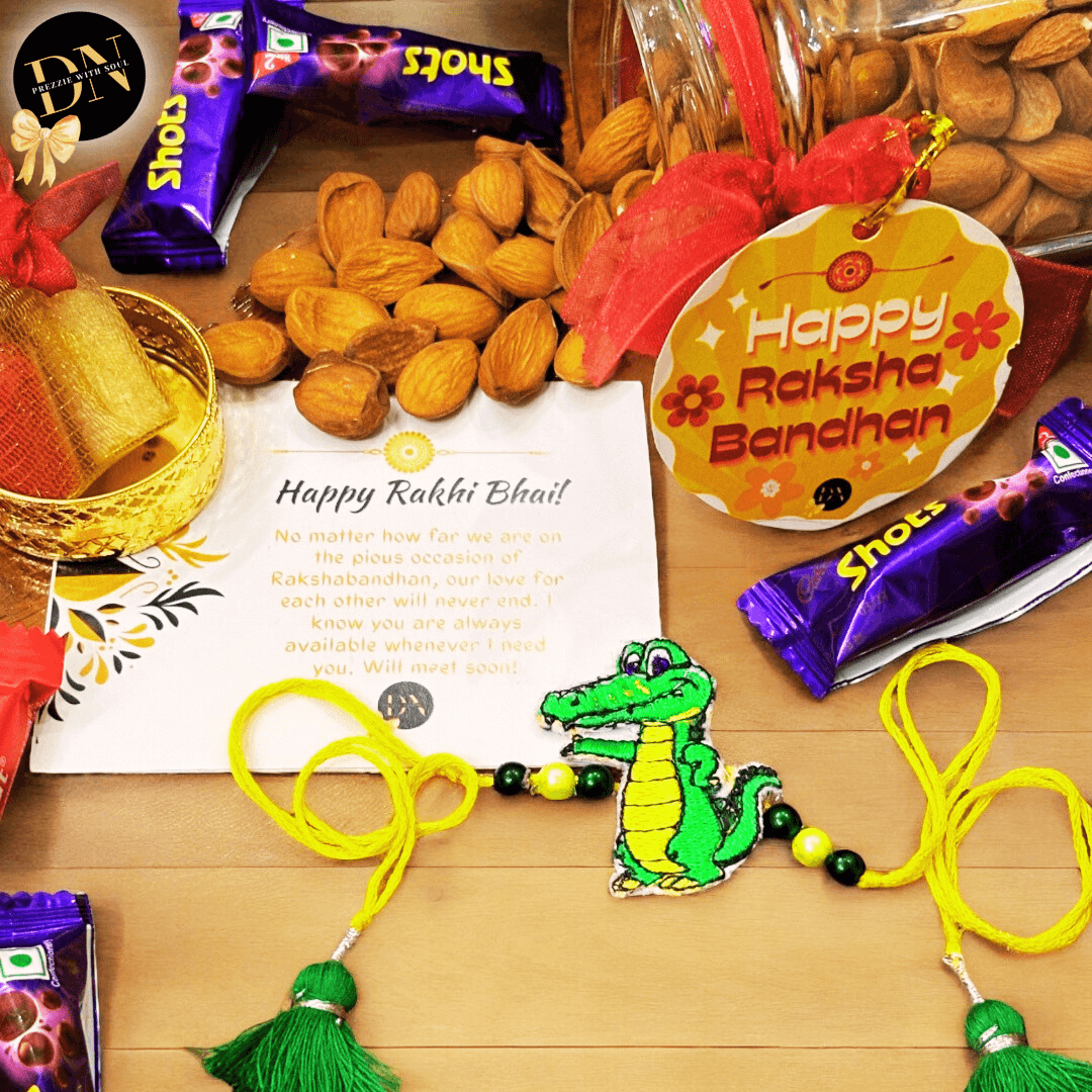 Crocodile Rakhi Hamper