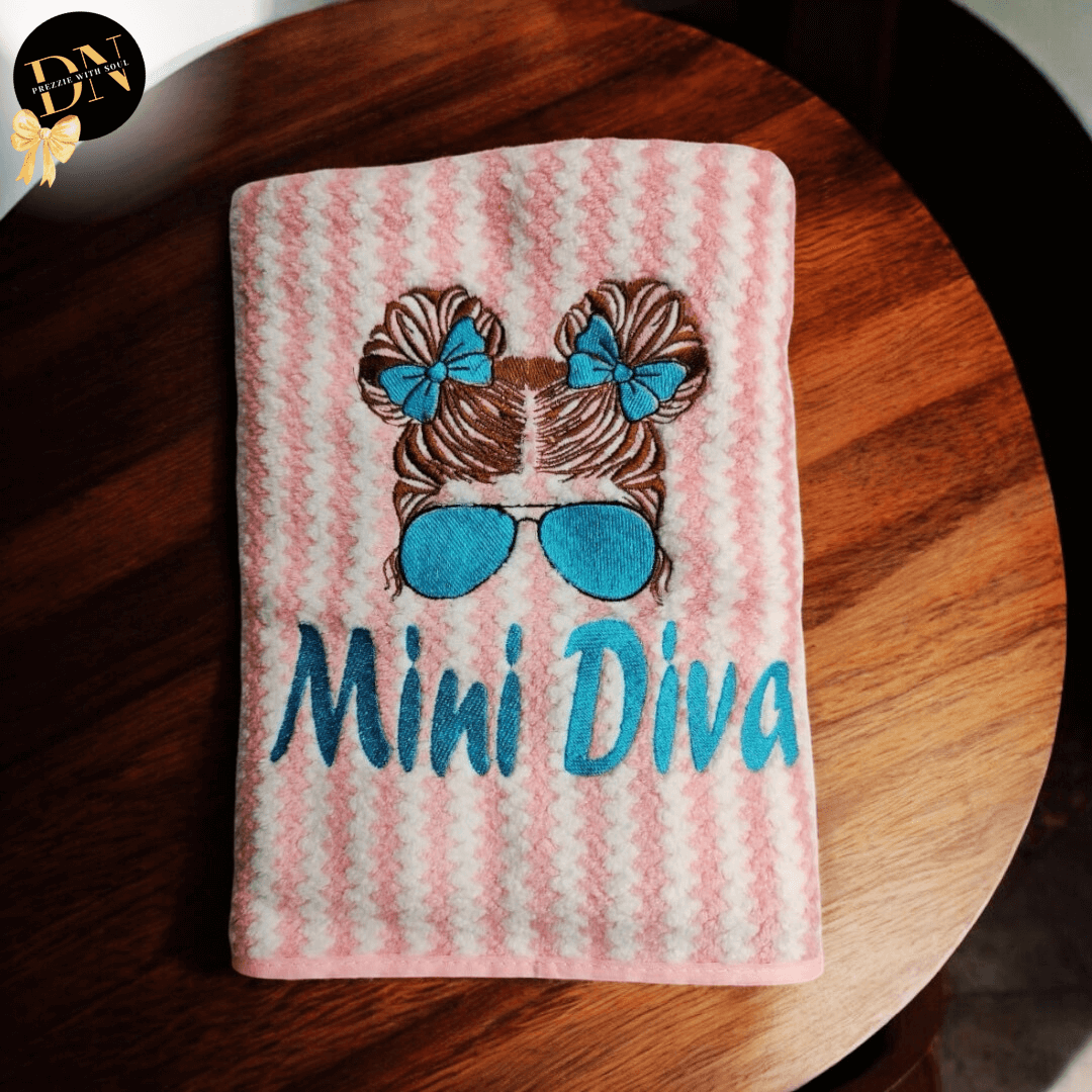 Diva Striped Bath Towel