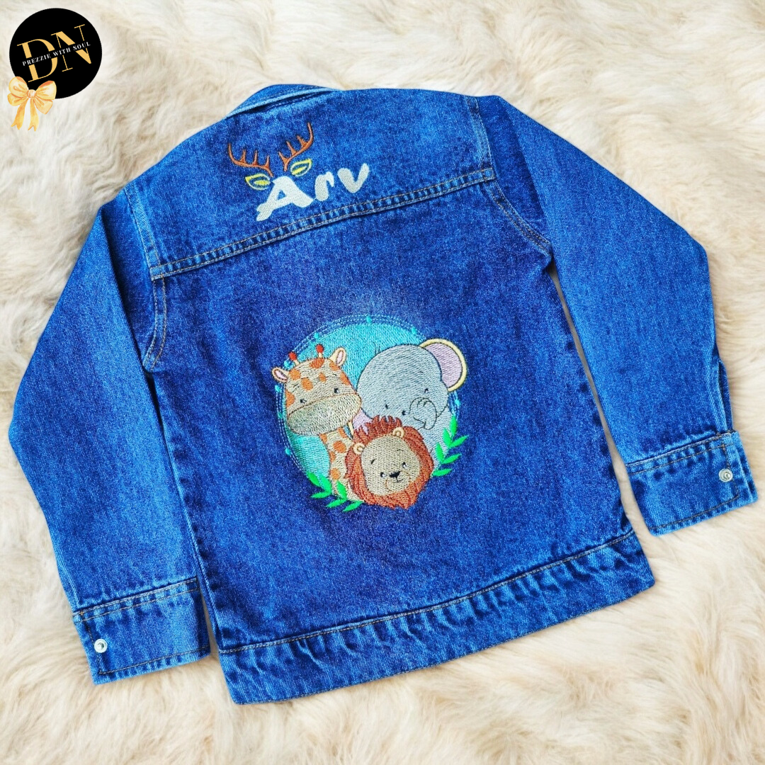 Animals Denim Jacket