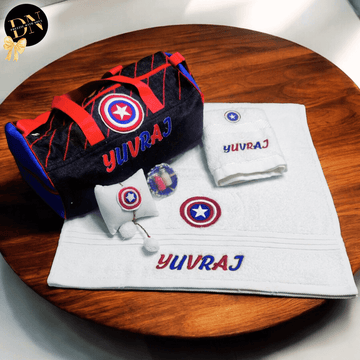 Captain America Rakhi Hamper