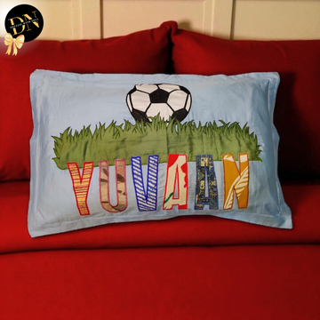 Applique Pillow (name & character)