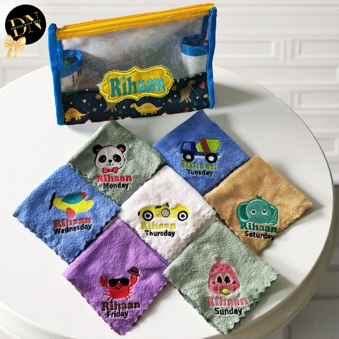 Weekday Napkin Set (Boys)