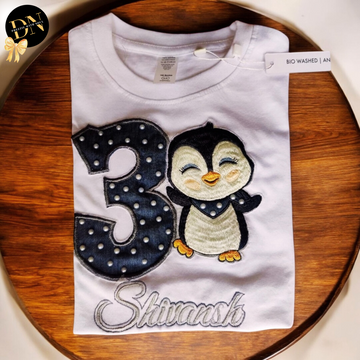 Penguin Embellished T-Shirt