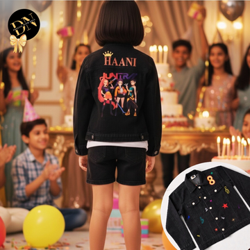 K-Pop Demon Huntrx Denim Jacket