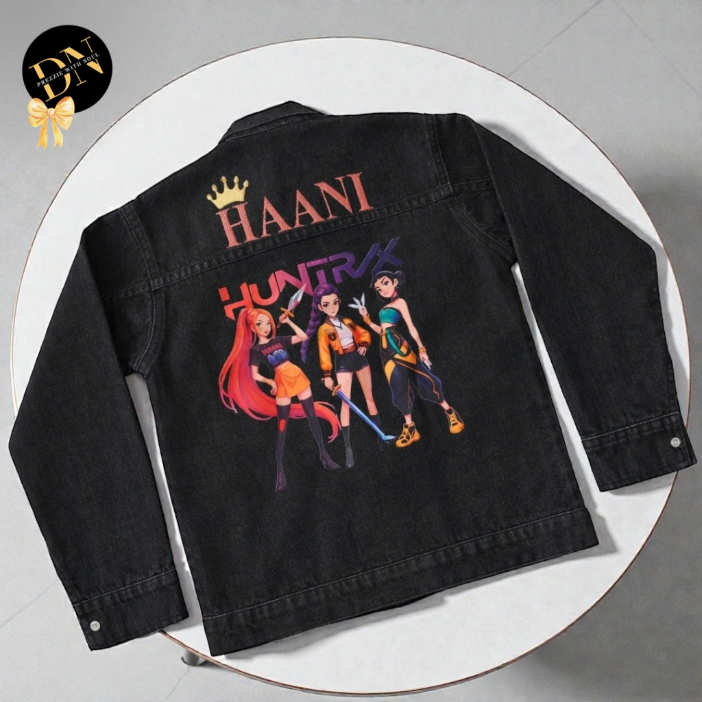 K-Pop Demon Huntrx Denim Jacket
