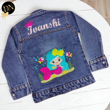Mermaid Denim Jacket