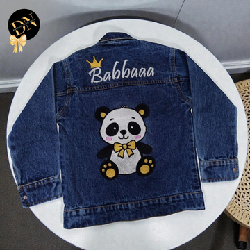 Panda Denim Jacket