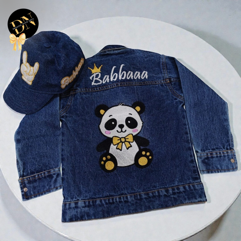Panda Denim Jacket