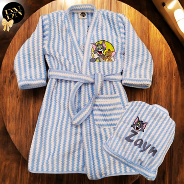 Tom Striped Bathrobe